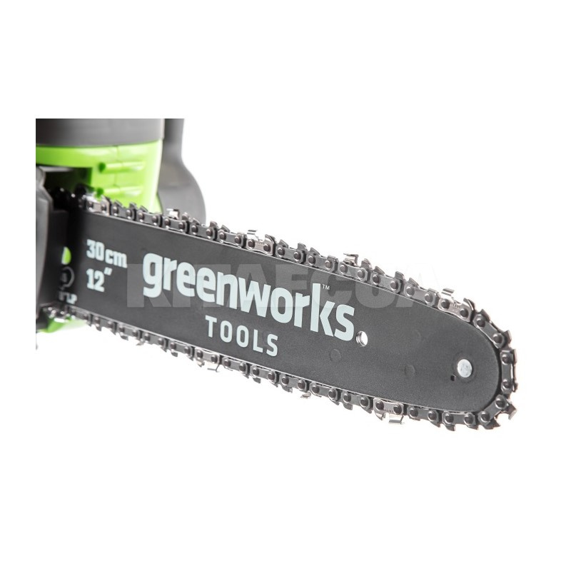 Цепная пила аккумуляторная (без АКБ и ЗУ) G40CS30 Greenworks (20117) - 3