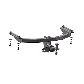 Фаркоп знімний Mazda CX-9 (2007-н.в) під американський квадрат Автопроставка