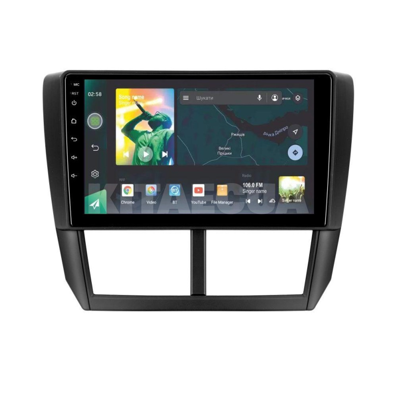Штатна магнітола X9232 2+32 Gb 9" Subaru Impreza GH 2007-2011 SIGMA4car (33769) - 2