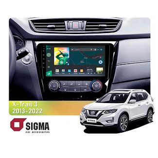 Штатна магнітола X10232 2+32 Gb 10" Nissan X-Trail 3 T32 2013-2022 Ручне управління кондиціонером SIGMA4car
