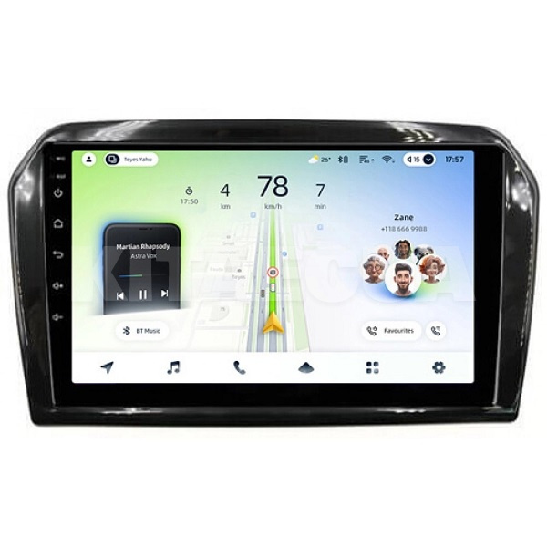 Штатная магнитола CC4L 6+64 Gb 9" Volkswagen Jetta 2013-2017 UV Black China Teyes (71524)