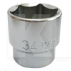 Головка торцева 6-гранна 34 мм 1/2" 45 мм TOPTUL (BAEA1634)