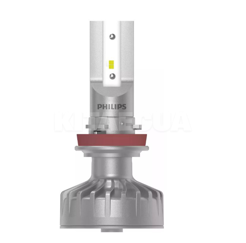 LED лампа для авто H8 H11 H16 6000K PHILIPS (11366ULWX2) - 2