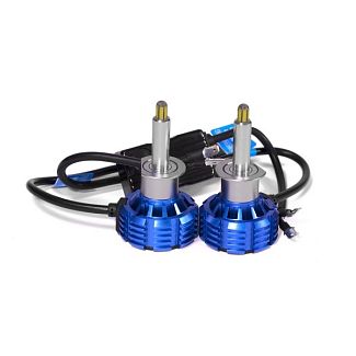 LED лампа для авто H1 P14.5s 50W 6000K HeadLight