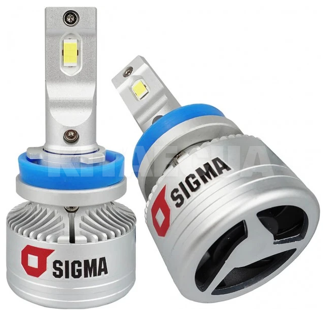 LED лампа для авто H11 42W 6500K SIGMA4car (20326)