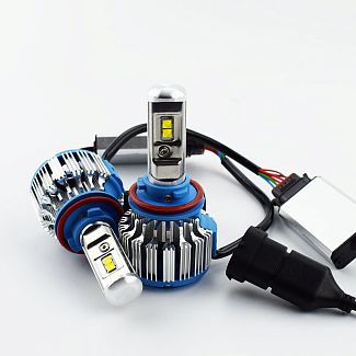 LED лампа для авто H11 PGJ19-2 50W 6000K TurboLed