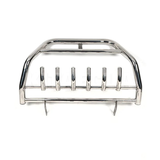 Кенгурятник WT003 Special Volkswagen Touareg 2002-2010 нержавеющая сталь CAN (dug6759338)