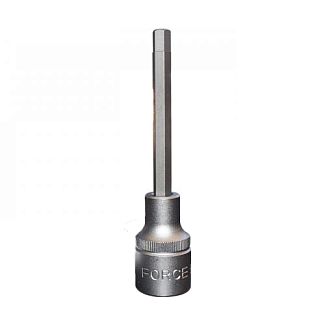 Головка торцевая с 6-гранной насадкой 6 мм 1/2" 100 мм FORCE