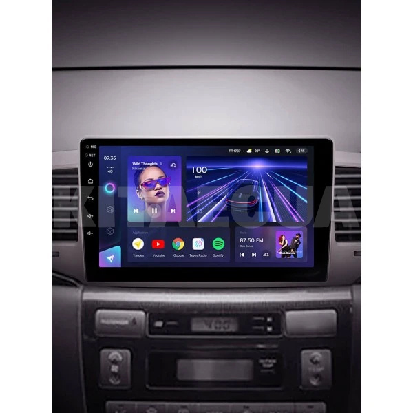 Штатная магнитола CC3 4+32 Gb 9" Toyota Corolla 9 E120 2004-2006 Teyes (46902) - 2