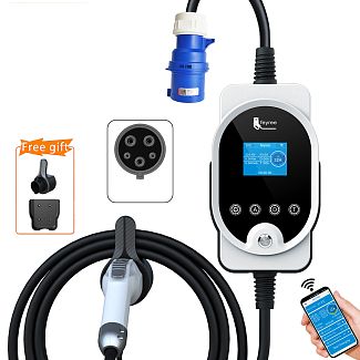 Зарядка для электромобиля 7.4 кВт 32A 1-фаза Type 1 (американское авто) Wi-Fi Master FEYREE