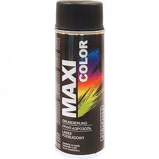Грунт акриловый 400мл черный MAXI COLOR