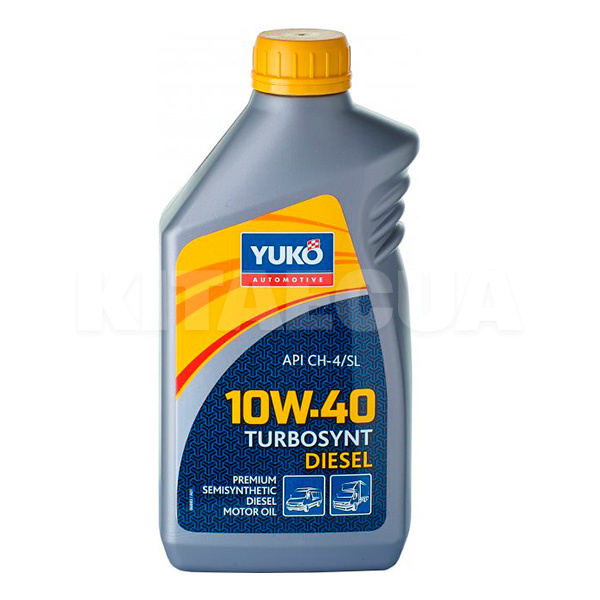 Масло моторное полусинтетическое 1л 10W-40 Turbosynt Diesel Yuko (4820070242041-Yuko)
