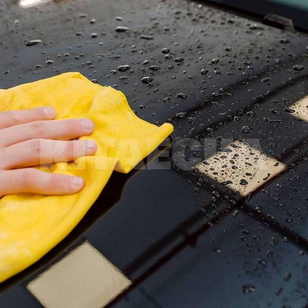 Искусственная замшевая тряпка для авто Synthetic Chamois 43х66см универсальная K2 (M405) - 3