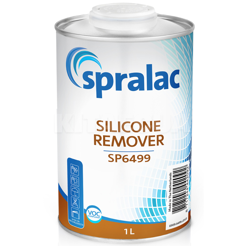 Очиститель-обезжириватель 1л "антисиликон" Spralac (SP6499/1)