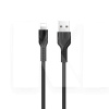 Кабель USB - Lightning 2.4A U31 1.2м черный HOCO (6957531053859)
