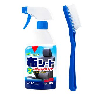 Очиститель обивки салона 400мл Fabric Seat & Mat Cleaner SOFT99