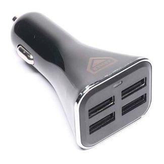 Зарядное для портативных устройств 4хUSB черный 4.8А ARMER