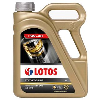 Масло моторне синтетичне 4л 5W-40 SYNTHETIC PLUS LOTOS