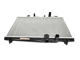 Радіатор охолодження двигуна (2 вентилятори) KLM Autoparts