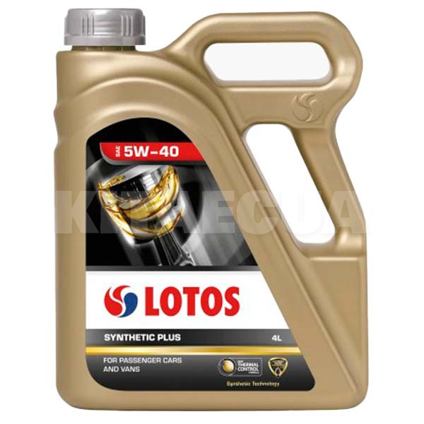 Масло моторне синтетичне 4л 5W-40 SYNTHETIC PLUS LOTOS (WF-K402Y00-0H0)