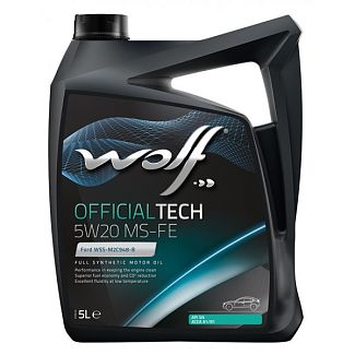 Масло моторне синтетичне 5л 5W-20 Officialtech MS-FE WOLF