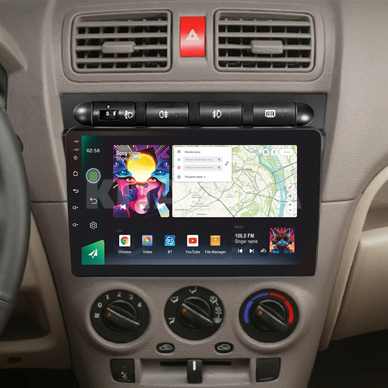 Штатная магнитола PRO 9464 4+64 Gb 9" Kia Picanto SA Morning 2004-2007 SIGMA4car (39725) - 2