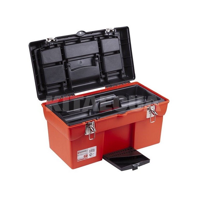 Ящик для инструментов с металлическими замками 19" 483х242х240 мм Intertool (BX-1119) - 4