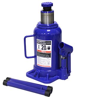 Домкрат гідравлічний пляшечий до 20т (235-440) LAVITA