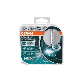 Ксеноновая лампа D4S 35W 42V (P32D-5) 2шт. Cool Blue Intense Next Gen +150% Osram