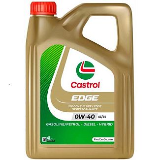 Масло моторное синтетическое 4л 0W-40 A3/B4 EDGE Titanium CASTROL