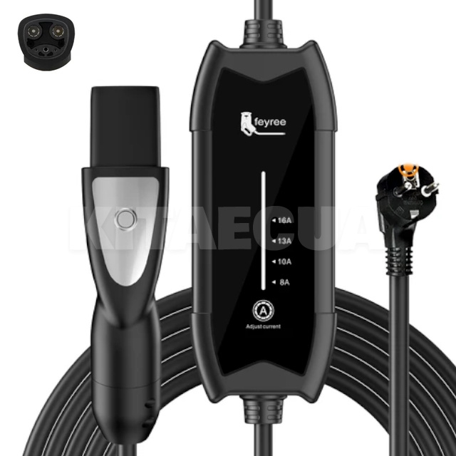 Зарядка Tesla 3 3.7 кВт 16А 1-фаза Type Tesla (американское авто) Flying Cat FEYREE (FY3.5-16-1PH-TS-F7)
