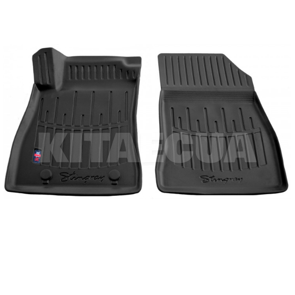 3D коврики передние NISSAN Juke (2010-2019) RN2 клипсы Stingray (5014062)