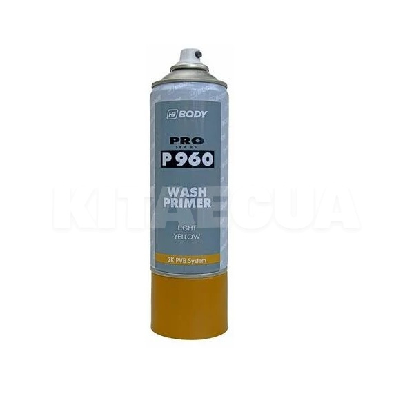 Грунт кислотный 400мл жёлто-зеленый универсальный HB BODY (5100300050-HB BODY)