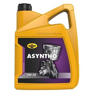 Моторное масло синтетическое 5л 5W-30 ASYNTHO KROON OIL