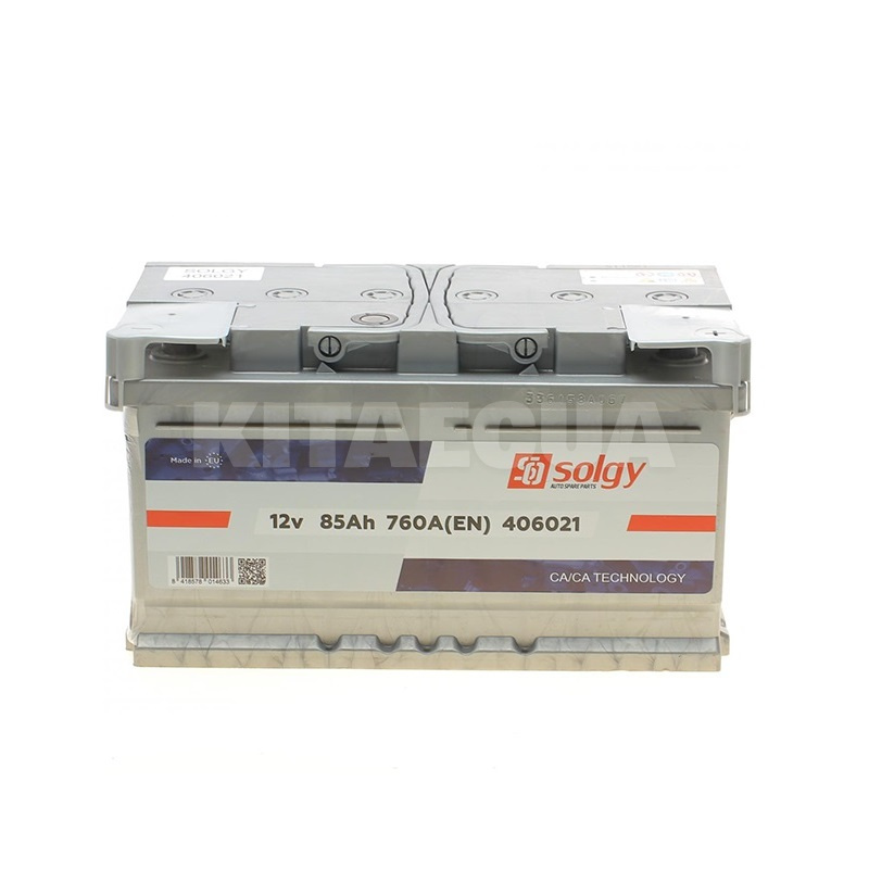 Аккумулятор автомобильный 80Ач 760А "+" справа Solgy (406021)
