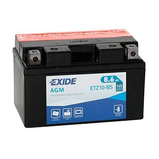 Мото аккумулятор 8.6Ач 145А "+" слева EXIDE