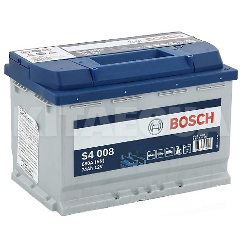 Аккумулятор автомобильный 74Ач 680А "+" справа BOSCH (0092S40080)