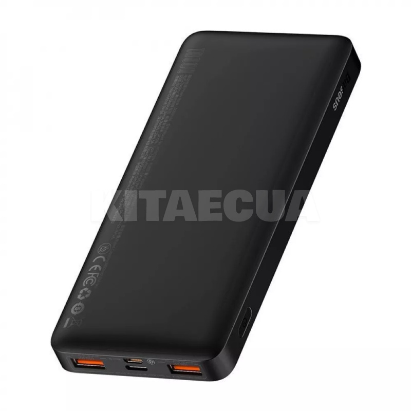 Повербанк Bipow Overseas 10000mAh 20W чорний BASEUS (390190001) - 2