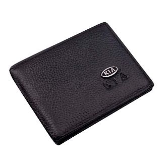 Обкладинка для документів "Kia" чорна 