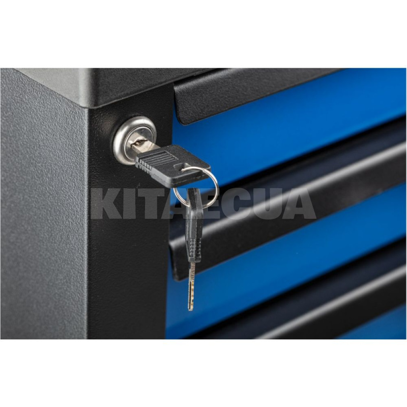 Тележка для инструмента 710 х 460 х 977 мм (6 секций) HOGERT (HT7G045) - 2