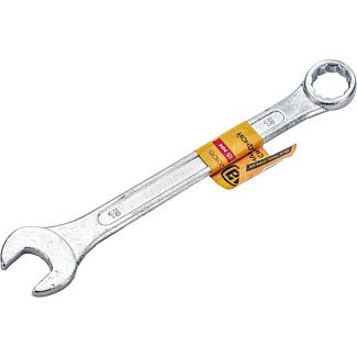 Ключ рожково-накидной 15 мм 12-гранный стандарт СИЛА