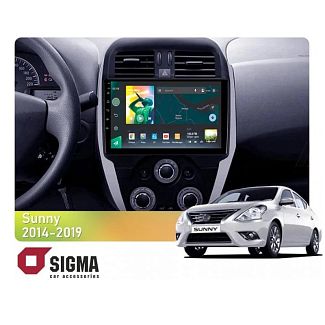 Штатная магнитола X10232 2+32 Gb 10" Nissan Sunny (руль слева) 2014-2019 (F1) SIGMA4car