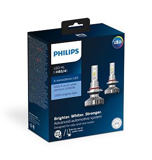 LED лампа для авто HB3 HB4 P20d P22d 22W 6000K PHILIPS