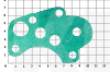 Прокладка кронштейна масляного фильтра на TIGGO 2.0-2.4 (MD185528)