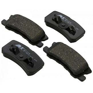 Колодки гальмівні задні дискові ABS