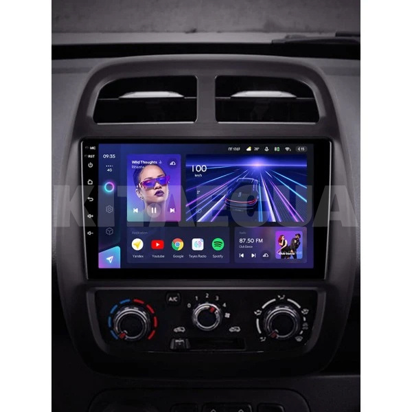 Штатна магнітола CC3L 4+32 Gb 9" Renault KWID 2015-2019 Teyes (42891) - 2