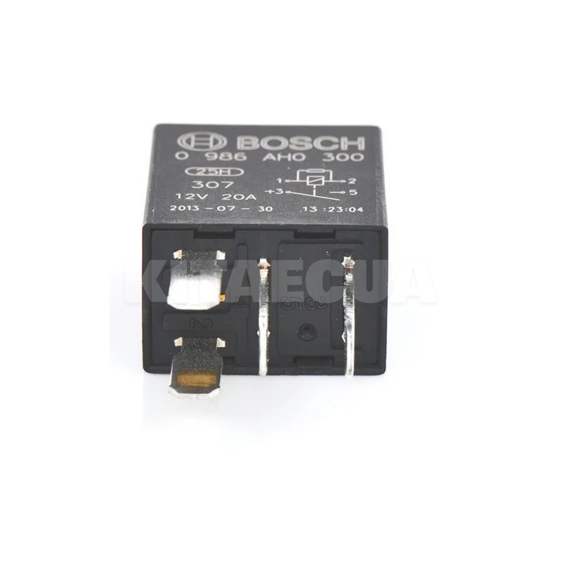 Реле 4-контактне 12B 20А із замикаючим контактом Bosch (0986AH0300) - 3