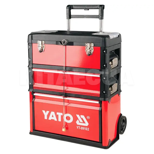 Тележка для инструмента 520 х 320 х 720 мм (3 секции) YATO (YT-09102)
