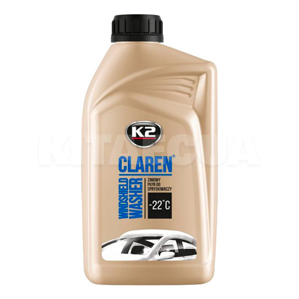 Омивач зимовий 1л - 22°С Claren Windshield washer K2 (K621)