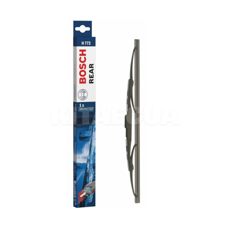 Щітка склоочисника заднього скла 340мм каркасна Bosch (3 397 004 772)